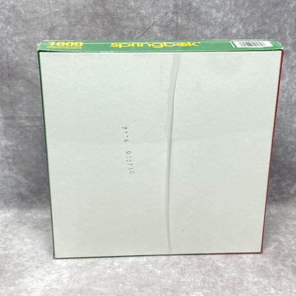 Santas Delivery Springbok 1000 Piece Puzzle Christmas Scene USA Made 2008 - Picture 4 of 6